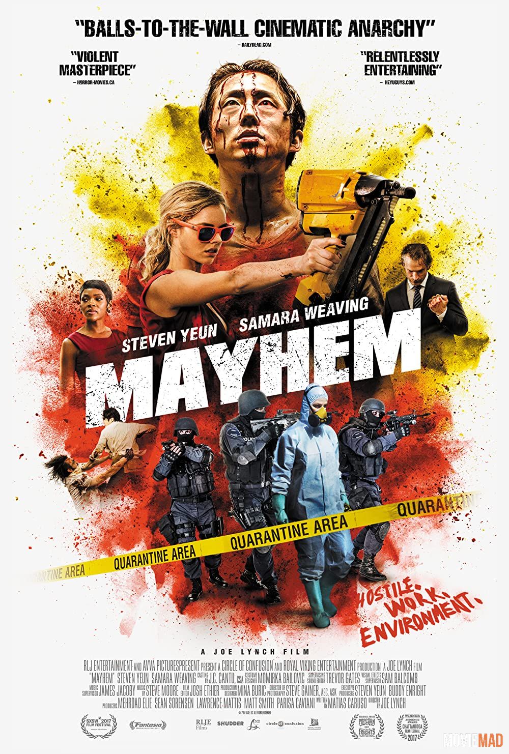 Mayhem (2017) Hindi Dubbed ORG BluRay Full Movie 720p 480p Movie