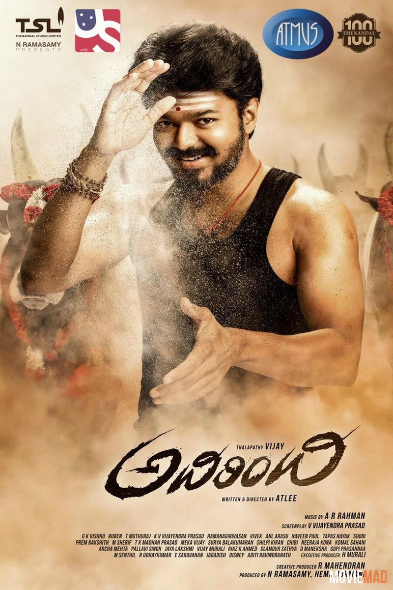 Mersal 2017 HDRip Hindi Dubbed HQ ESub 720p 480p Movie