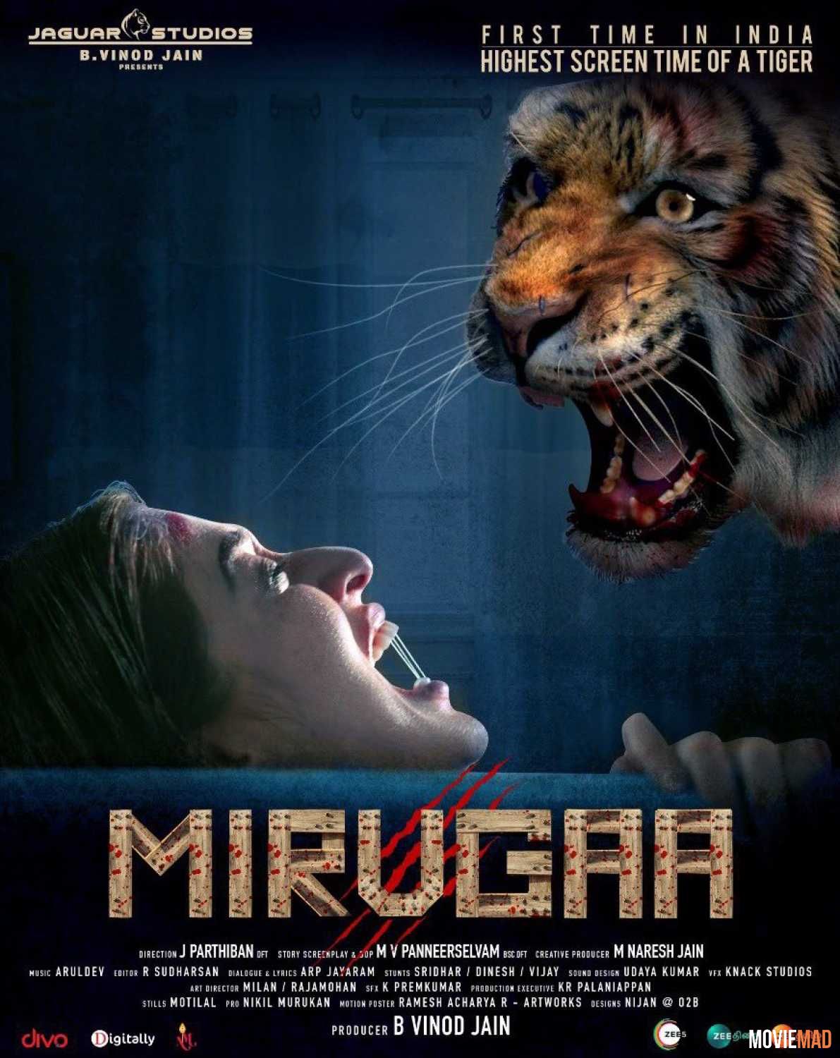 Mirugaa (2021) Hindi (Voice Over) Dubbed HDRip Full Movie 720p 480p Movie