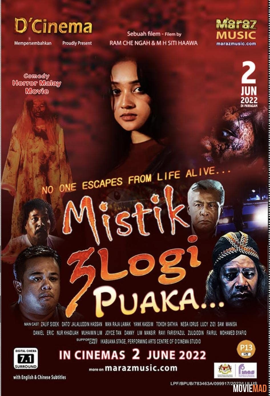 Mistik 3 Logi Puaka (2022) Hindi (Voice Over) Dubbed CAMRip Full Movie 720p 480p Movie