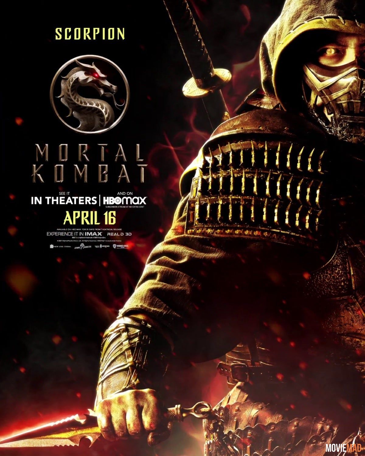 Mortal Kombat 2021 BluRay Hindi Dubbed ORG HQ 720p 480p Movie