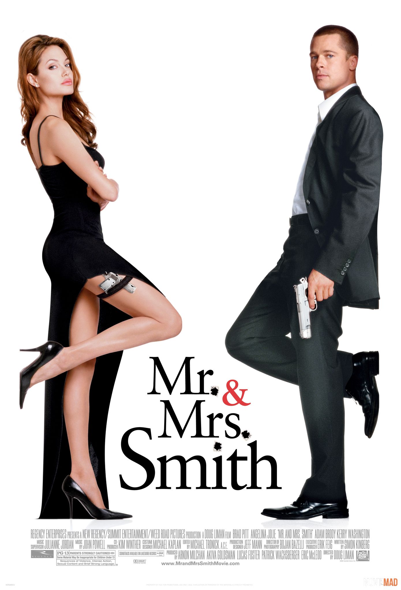 Mr. and Mrs. Smith 2005 Hindi Dubbed BluRay Full Movie 720p 480p Movie