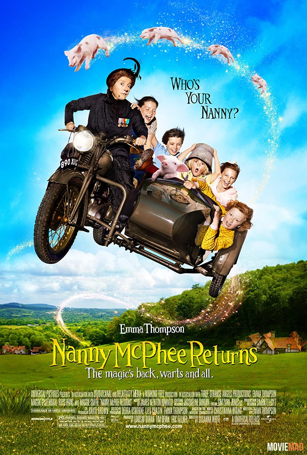 Nanny McPhee and the Big Bang 2010 Hindi Dubbed ORG BluRay Full Movie 1080p 720p 480p Movie