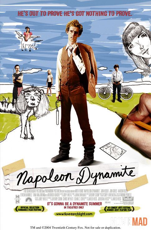 Napoleon Dynamite 2004 Hindi Dubbed BluRay Full Movie 720p 480p Movie