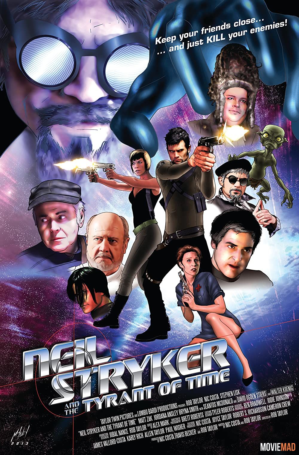 Neil Stryker and the Tyrant of Time (2017) Hindi Dubbed ORG HDRip Full Movie 720p 480p Movie