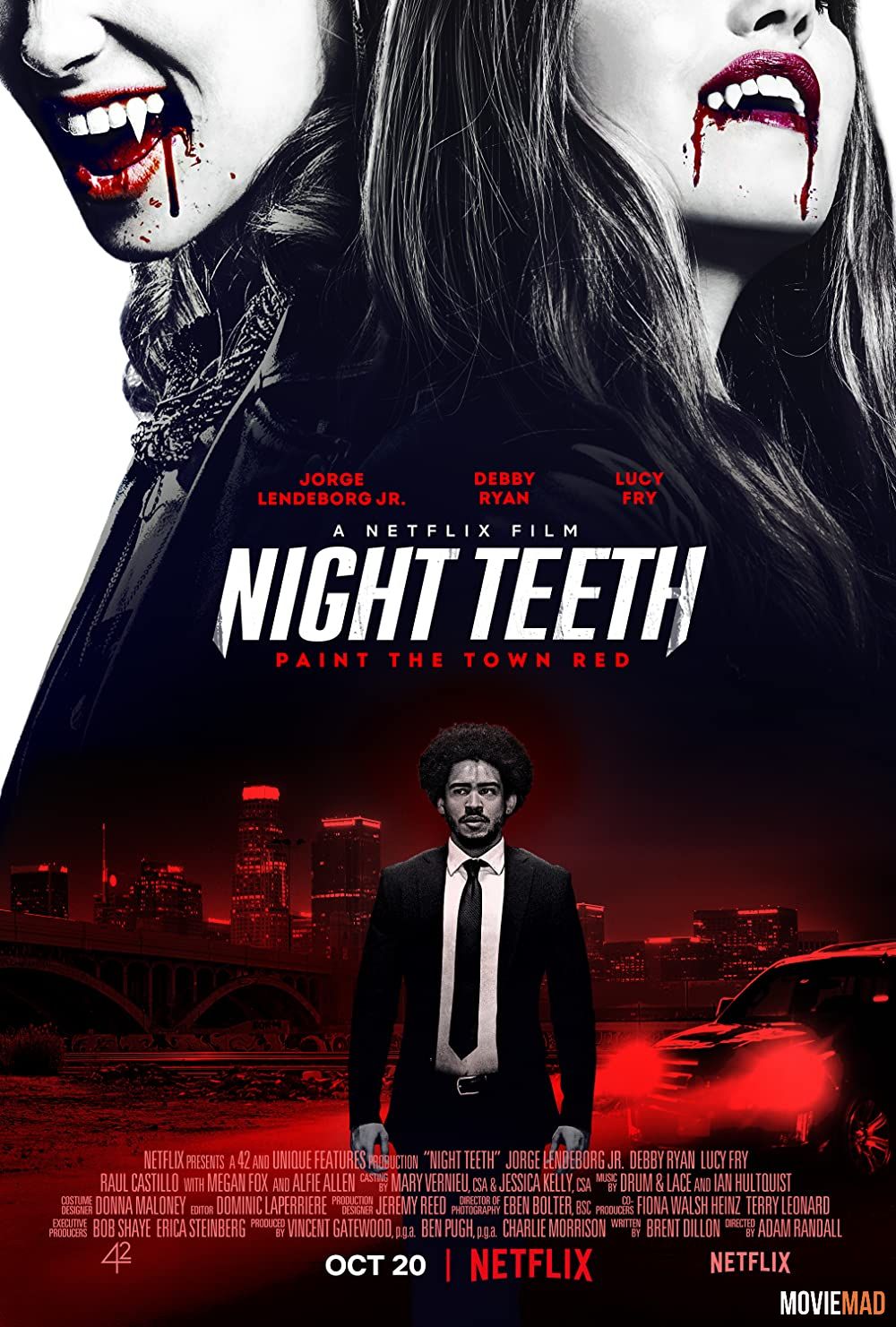 Night Teeth 2021 Hindi Dubbed WEB DL Full Movie 1080p 720p 480p Movie