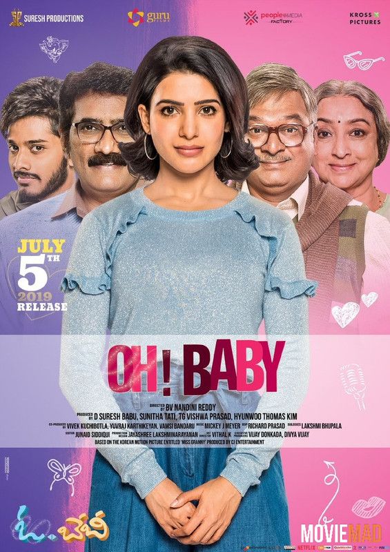 Oh Baby (2019) Hindi Dubbed ORG HDRip Full Movie 720p 480p Movie