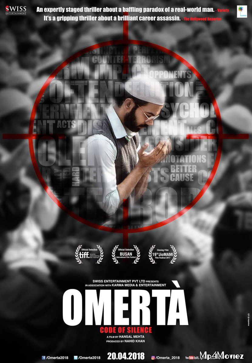 Omerta 2017 Hindi Full Movie 720p 480p Movie