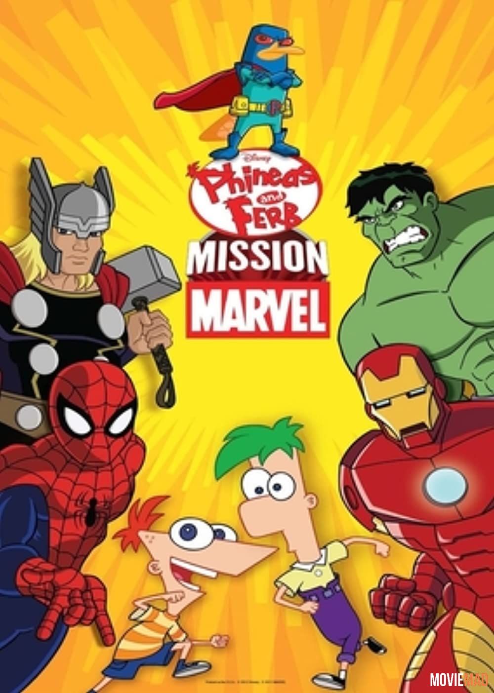 Phineas and Ferb Mission Marvel 2013 Hindi Dubbed HDRip Full Movie 720p 480p Movie