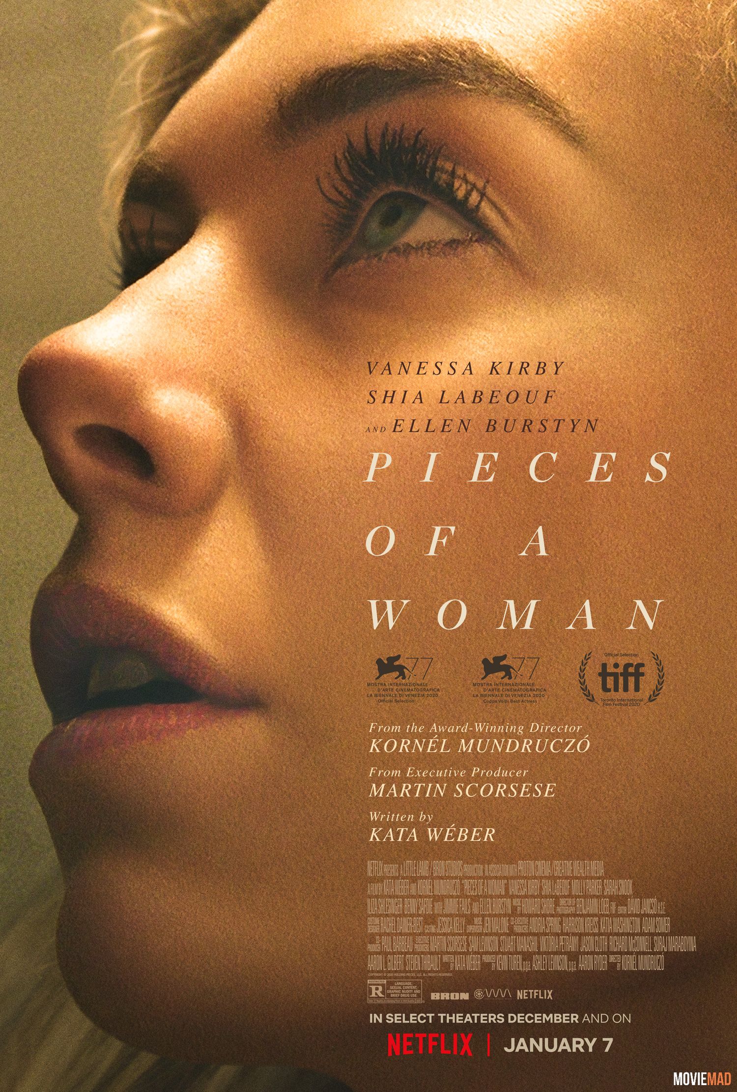 Pieces of a Woman 2020 English WEB DL Full Movie 720p 480p Movie