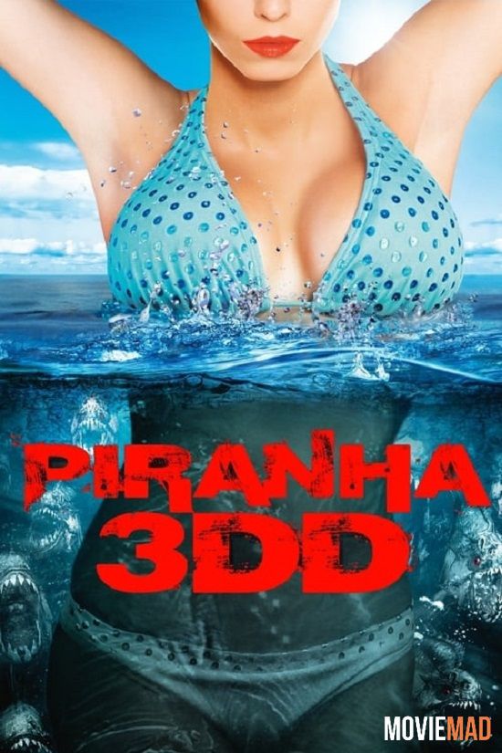 Piranha 3DD (2012) Dual Audio Hindi 720p 480p BluRay Movie