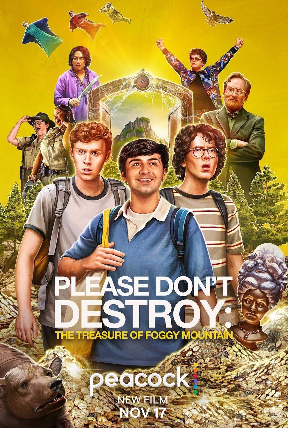 Please Dont Destroy The Treasure of Foggy Mountain (2023) Hollywood English Movie HDRip 720p 480p Movie