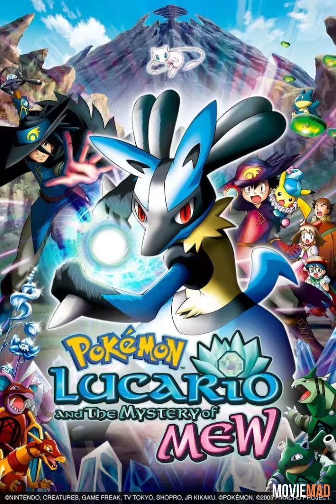 Pokemon Lucario and the Mystery of Mew (2005) Hindi Dubbed ORG BluRay Full Movie 720p 480p Movie