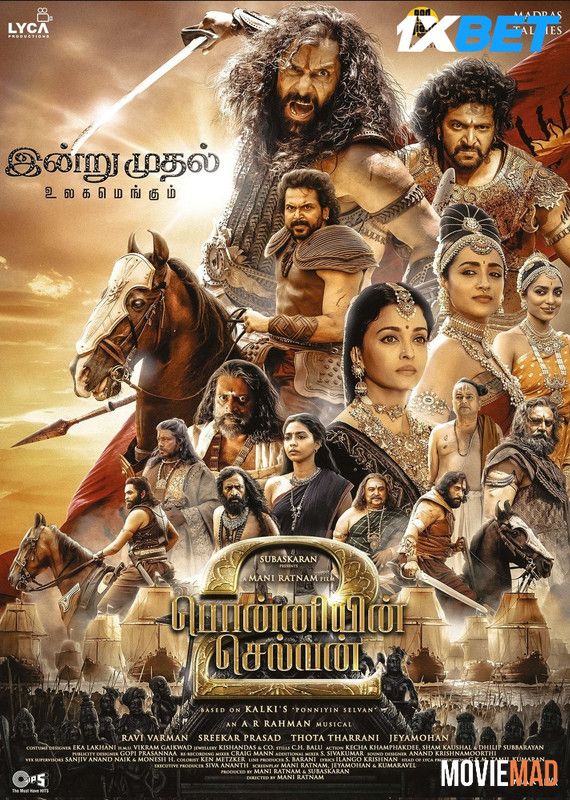 Ponniyin Selvan Part Two (2023) Hindi(Line) Dubbed HDRip Full Movie 720p 480p Movie