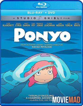 Ponyo 2008 Hindi Dubbed WEB DL Full Movie 720p 480p Movie