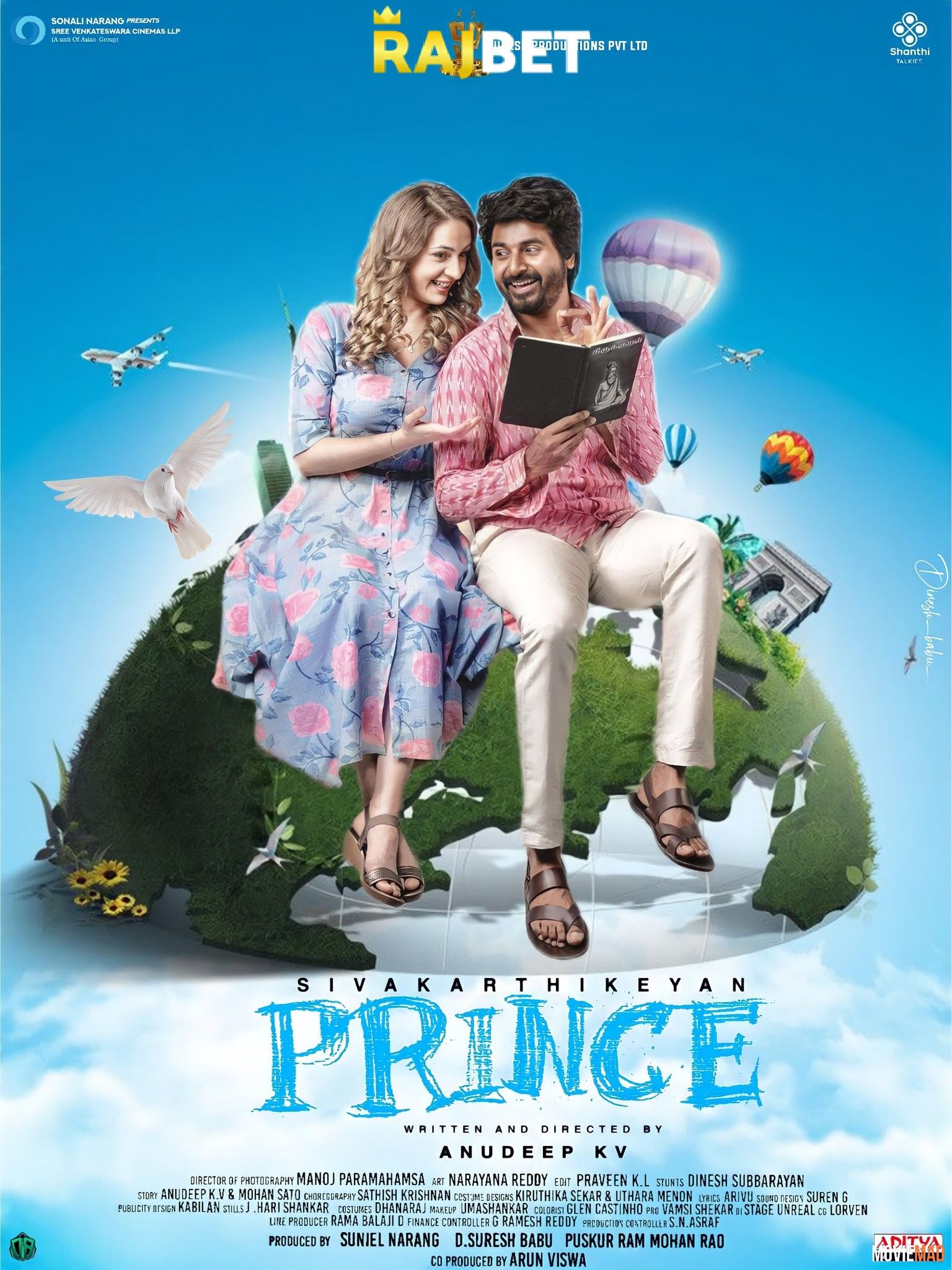 Prince (2022) Hindi (HQ Dub) Dubbed pDVDRip Full Movie 720p 480p Movie