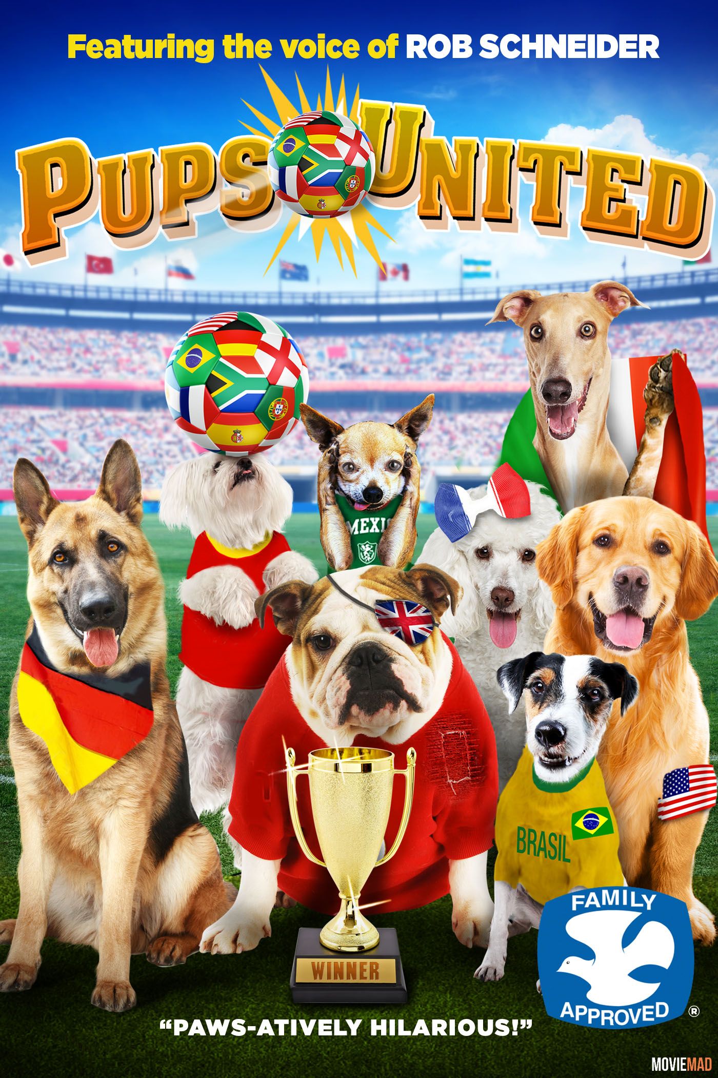 Pups United 2015 HDRip Dual Audio Hindi 720p 480p ESub Movie