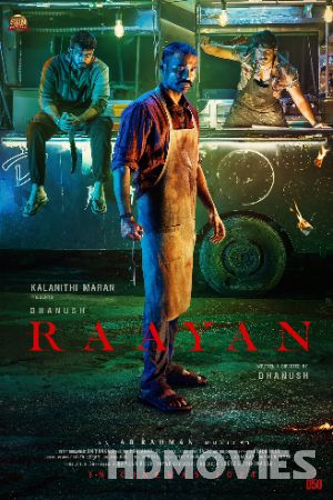 Raayan (2024) Hindi Dubbed Movie