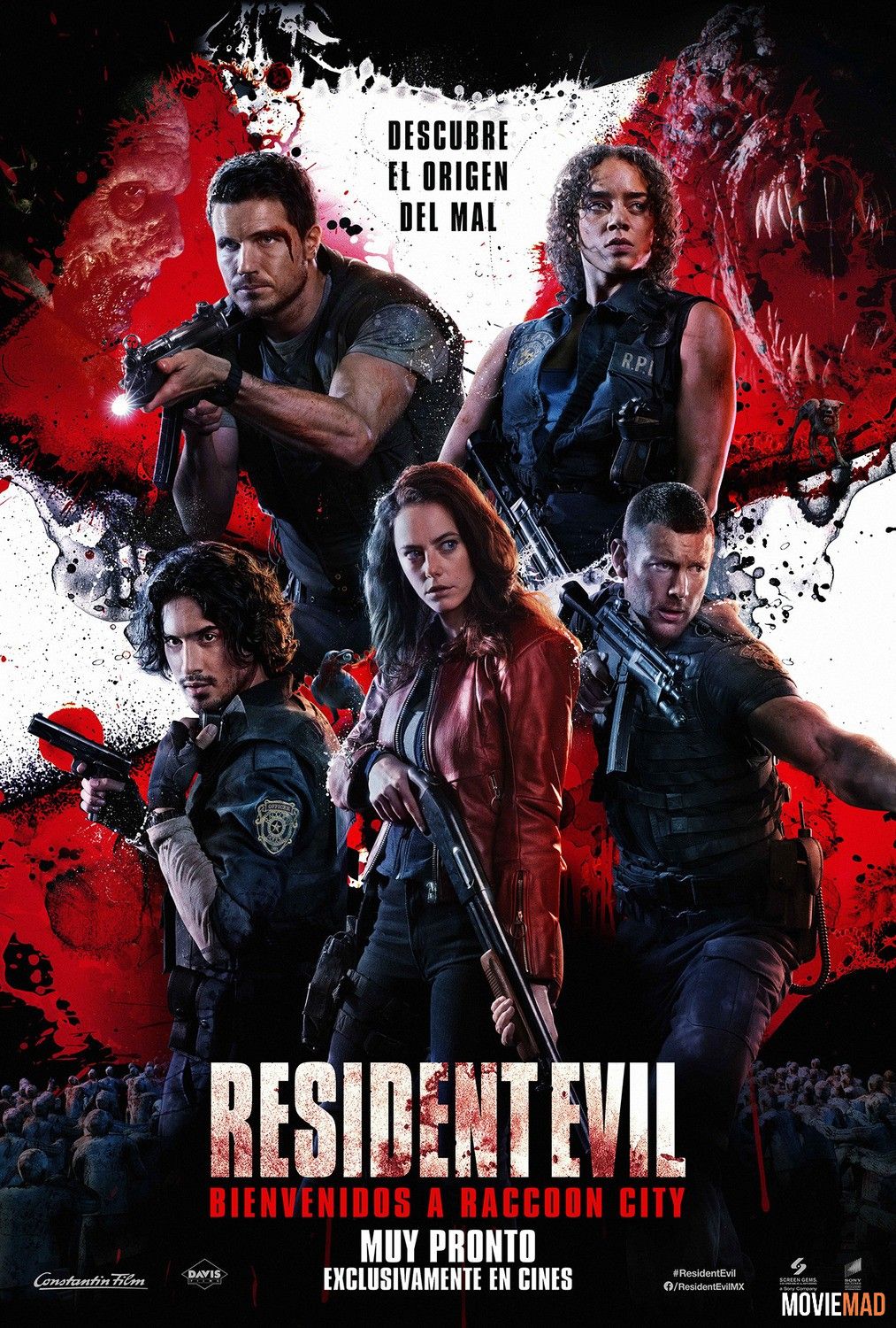 Resident Evil Welcome to Raccoon City 2021 English AMZN HDRip 720p 480p