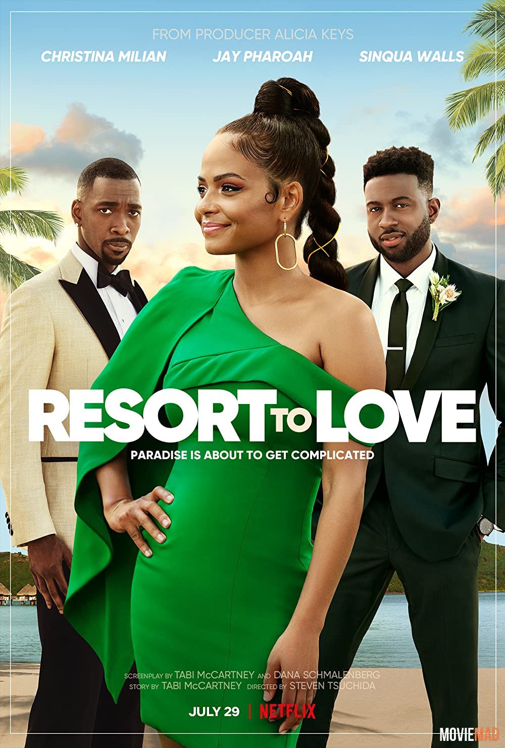 Resort to Love 2021 Hindi Dubbed ORG WEB DL Full Movie 720p 480p Movie