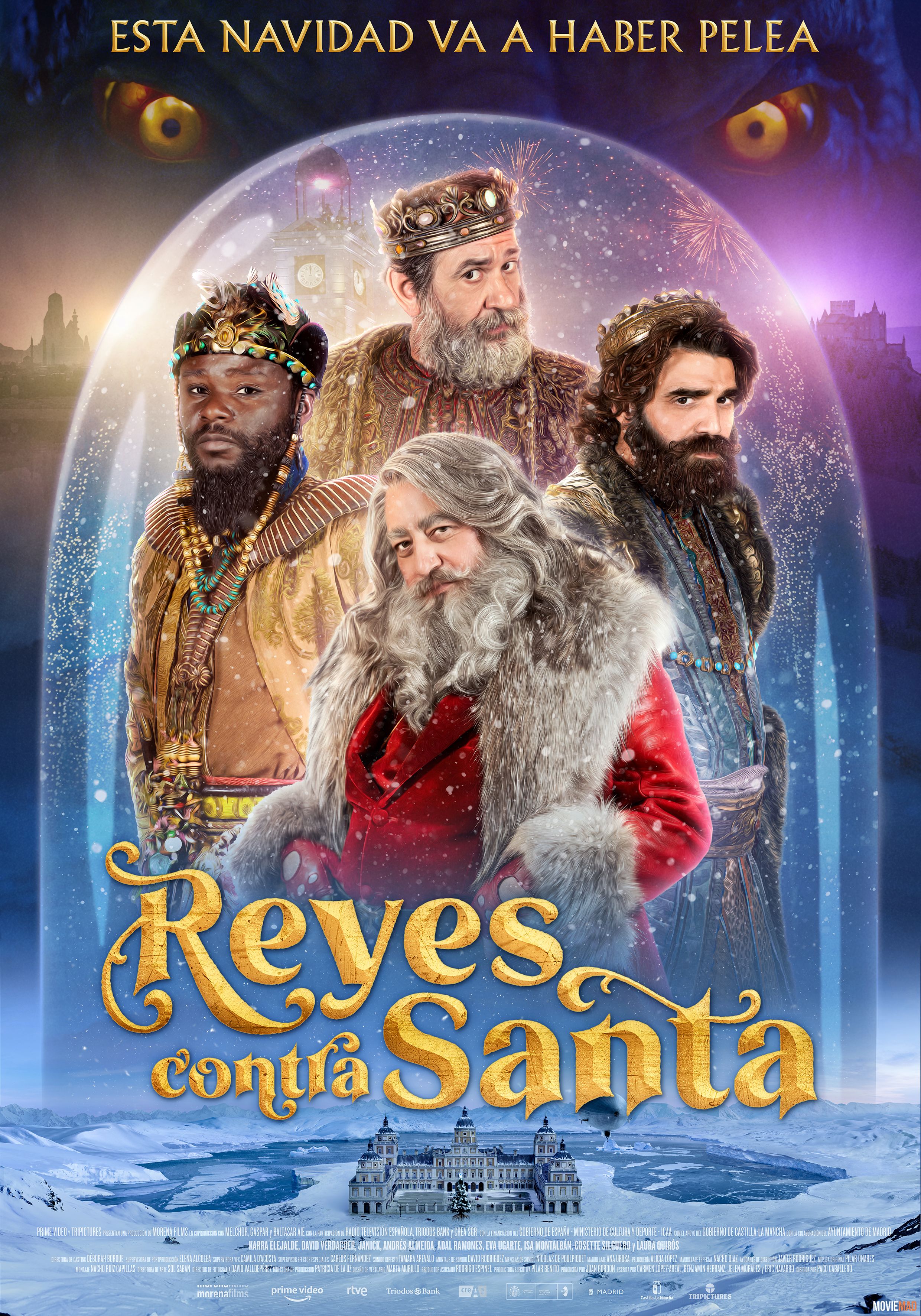 Reyes contra Santa 2022 Hindi (Voice Over) Dubbed WEBRip Full Movie 720p 480p