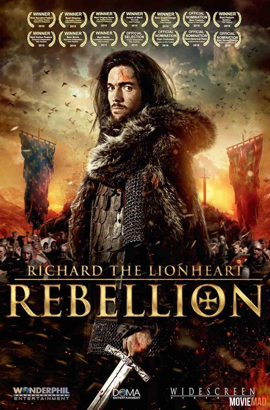 Richard the Lionheart Rebellion 2015 Hindi Dubbed BluRay Full Movie 720p 480p Movie