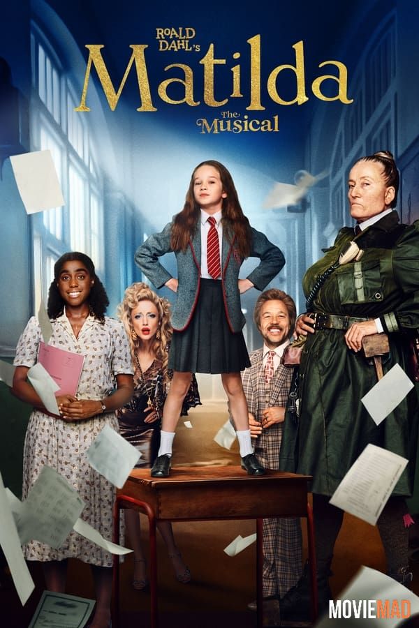 Roald Dahls Matilda the Musical (2022) Hindi Dubbed ORG NF HDRip Full Movie 720p 480p