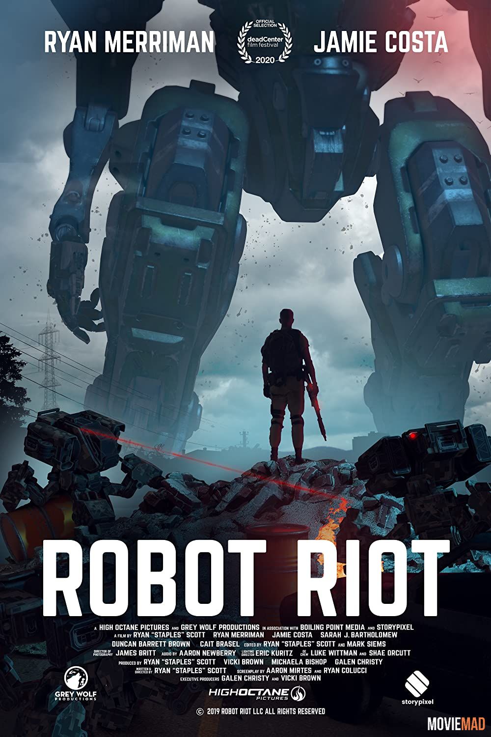 Robot Riot (2020) Hindi Dubbed ORG HDRip Full Movie 720p 480p Movie