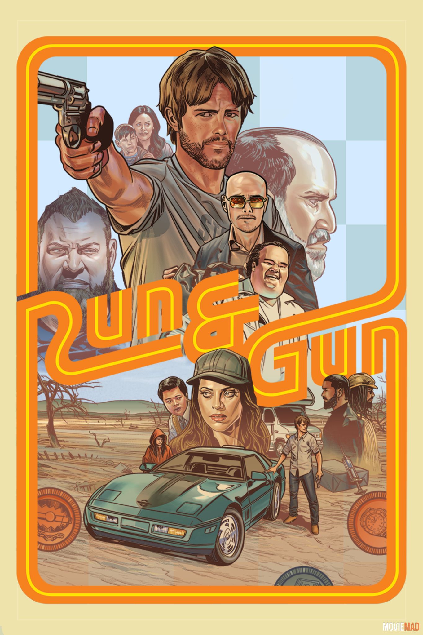 Run and Gun (2022) Hindi Dubbed NF HDRip Full Movie 1080p 720p 480p Movie