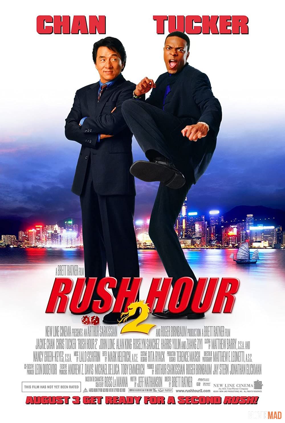 Rush Hour 2 2001 Hindi Dubbed BluRay Full Movie 720p 480p Movie