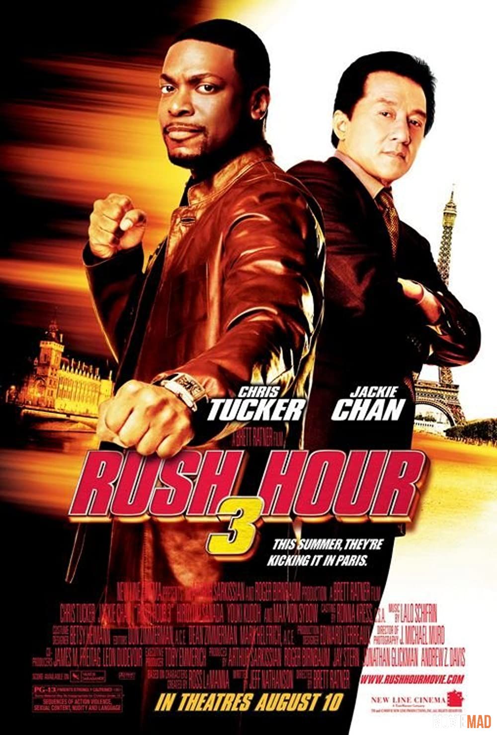 Rush Hour 3 2007 Hindi Dubbed BluRay Full Movie 720p 480p Movie