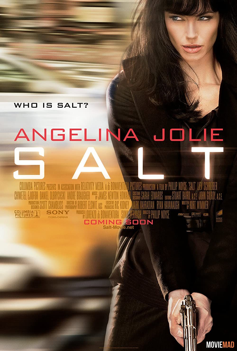 Salt 2010 Hindi Dubbed BluRay Full Movie 720p 480p Movie