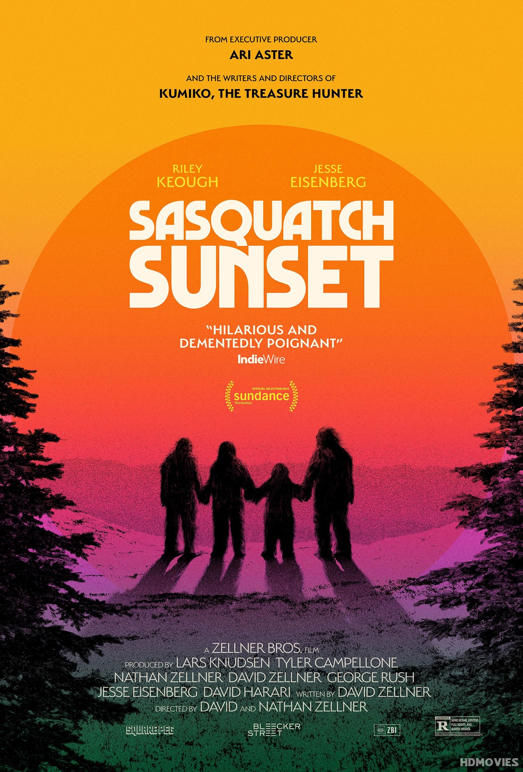 Sasquatch Sunset (2024) English Movie