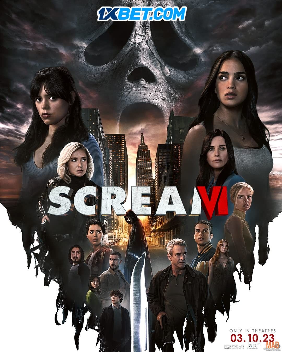 Scream VI (2023) English CAMRip Full Movie 720p 480p Movie