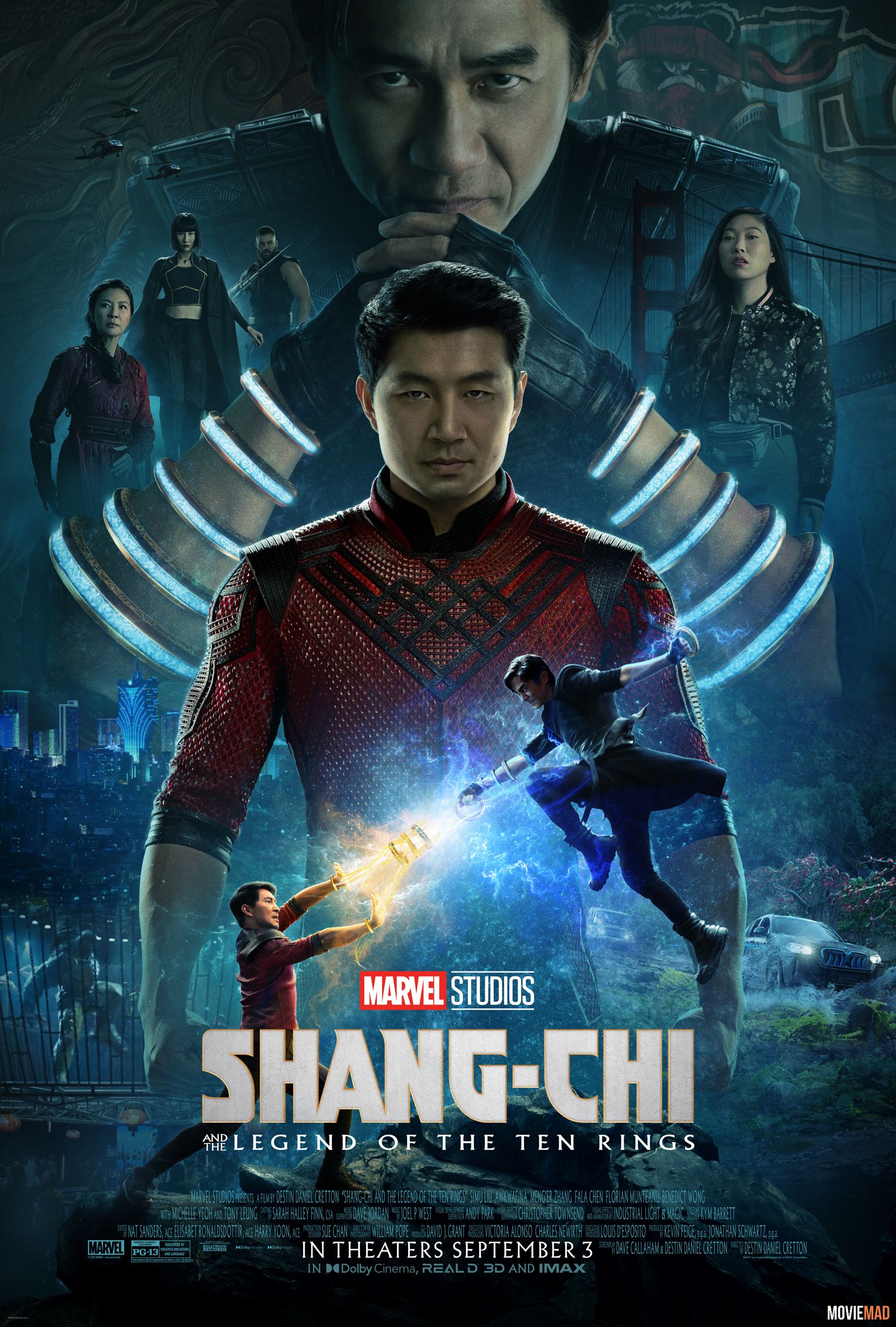 Shang-Chi and the Legend 2021 BluRay Dual Audio Hindi Cleaned 720p 480p Movie