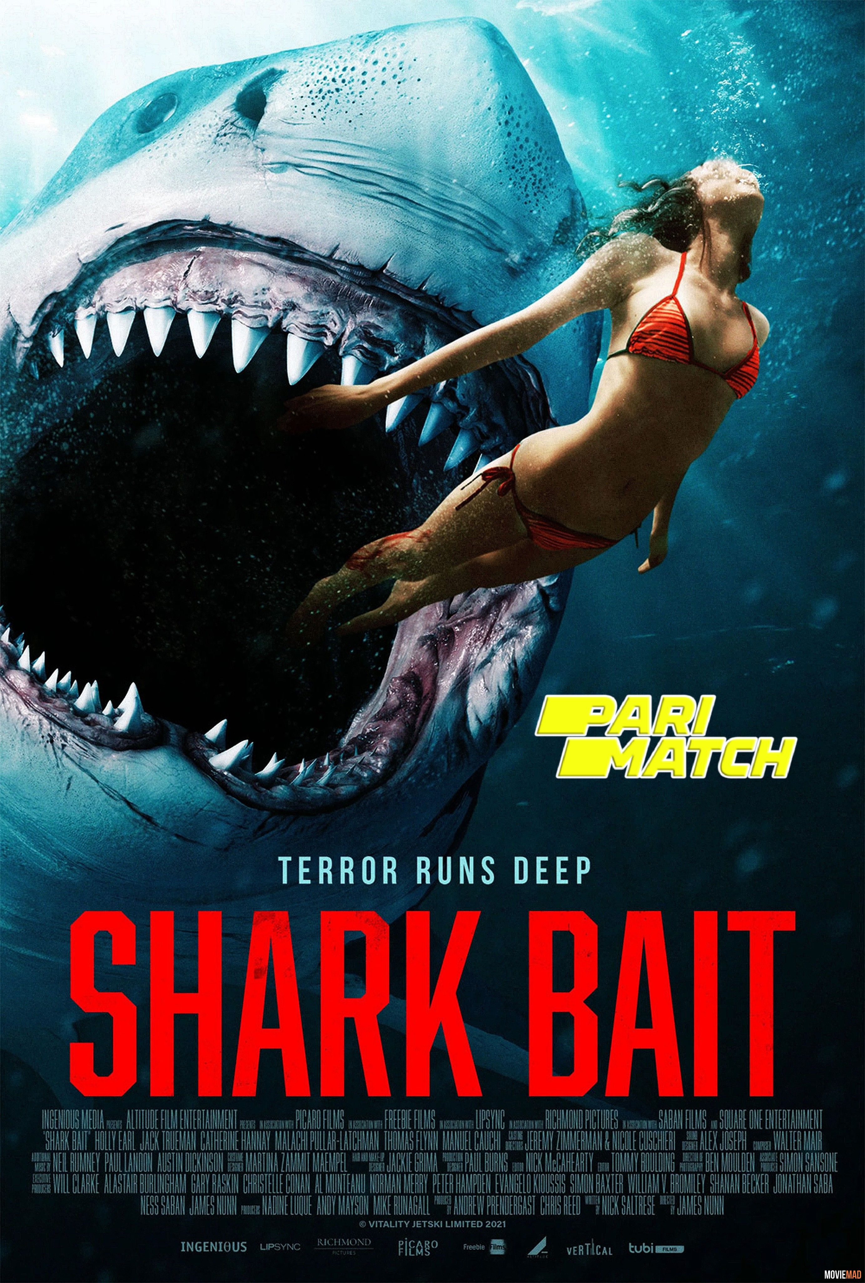 Shark Bait 2022 Hindi (Voice Over) Dubbed WEBRip Full Movie 720p 480p Movie