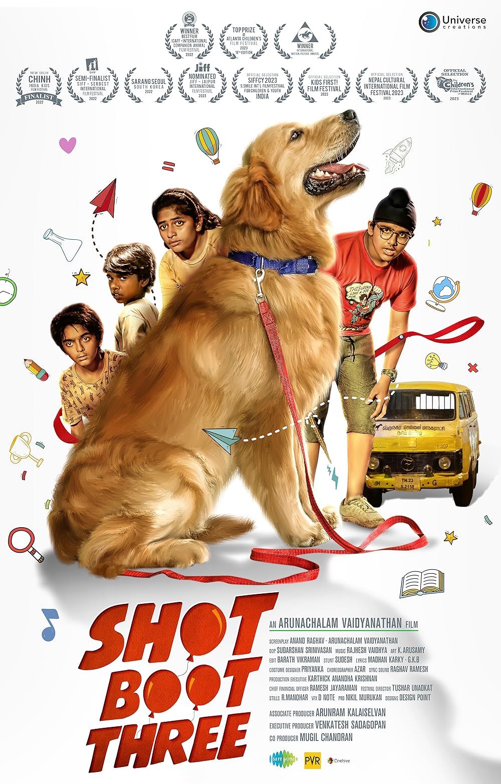 Shot Boot Three (2023) Hindi Dubbed ORG HDRip Full Movie 720p 480p Movie