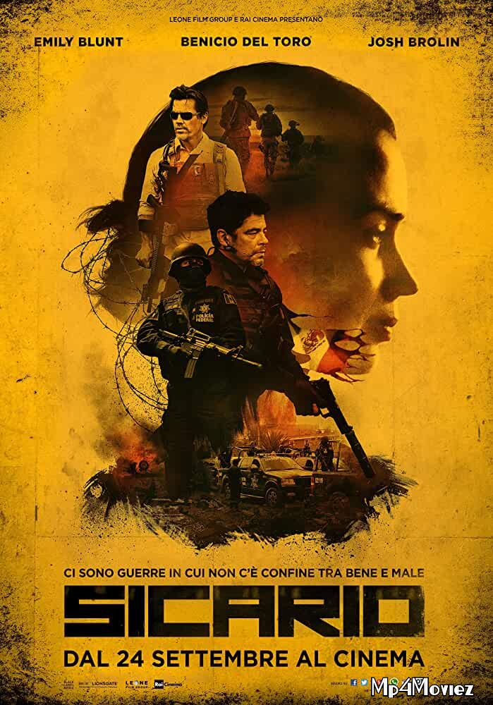 Sicario (2015) Hindi Dubbed BluRay 720p 480p Movie