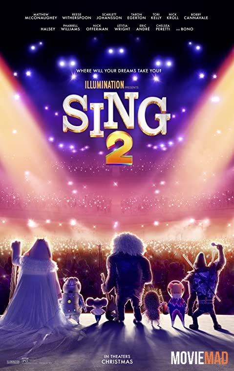 Sing 2 (2021) English 720p 480p HDRip Movie