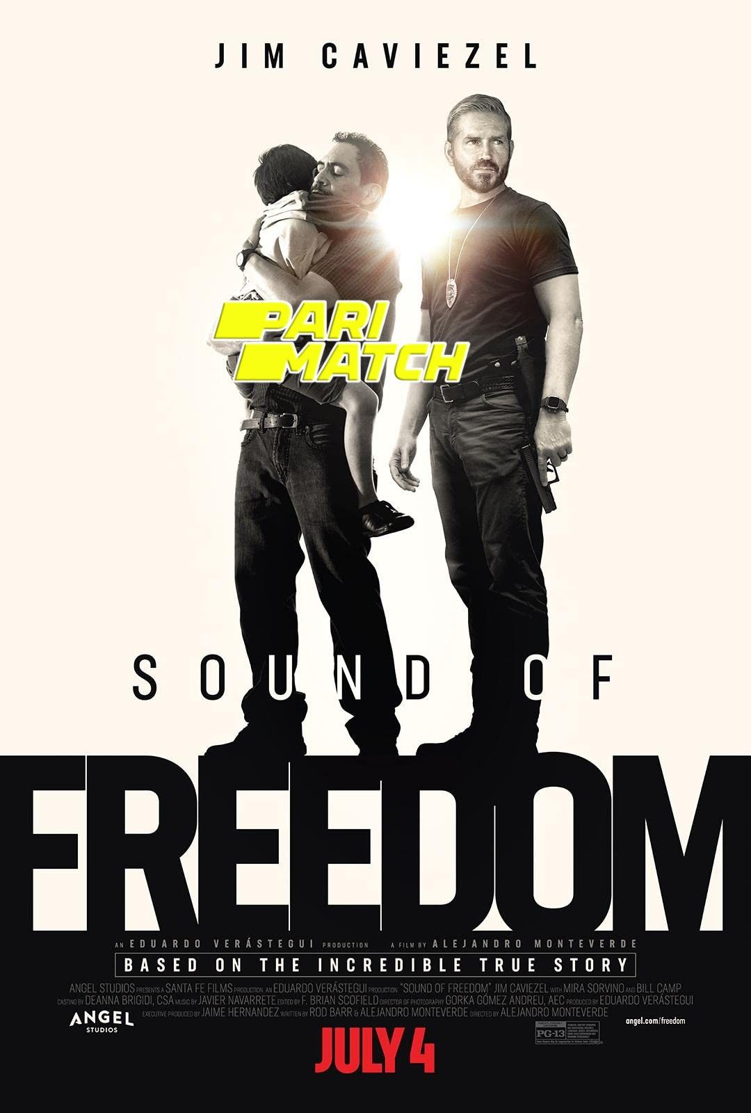 Sound of Freedom (2023) Hindi (Voice Over) Dubbed CAMRip Full Movie 720p 480p Movie