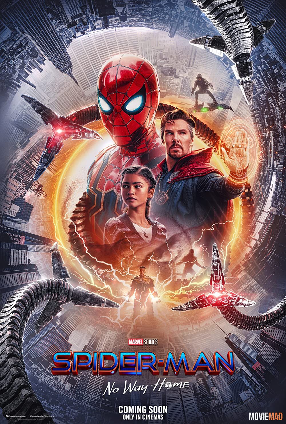 Spider-Man No Way Home (2021) English ORG BluRay Full Movie 1080p 720p 480p Movie