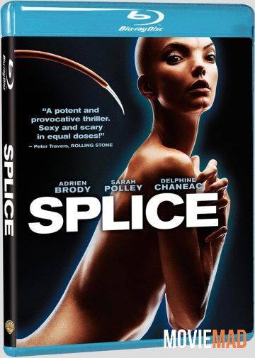 Splice 2009 UNRATED Hindi Dubbed BluRay Full Movie 720p 480p Movie