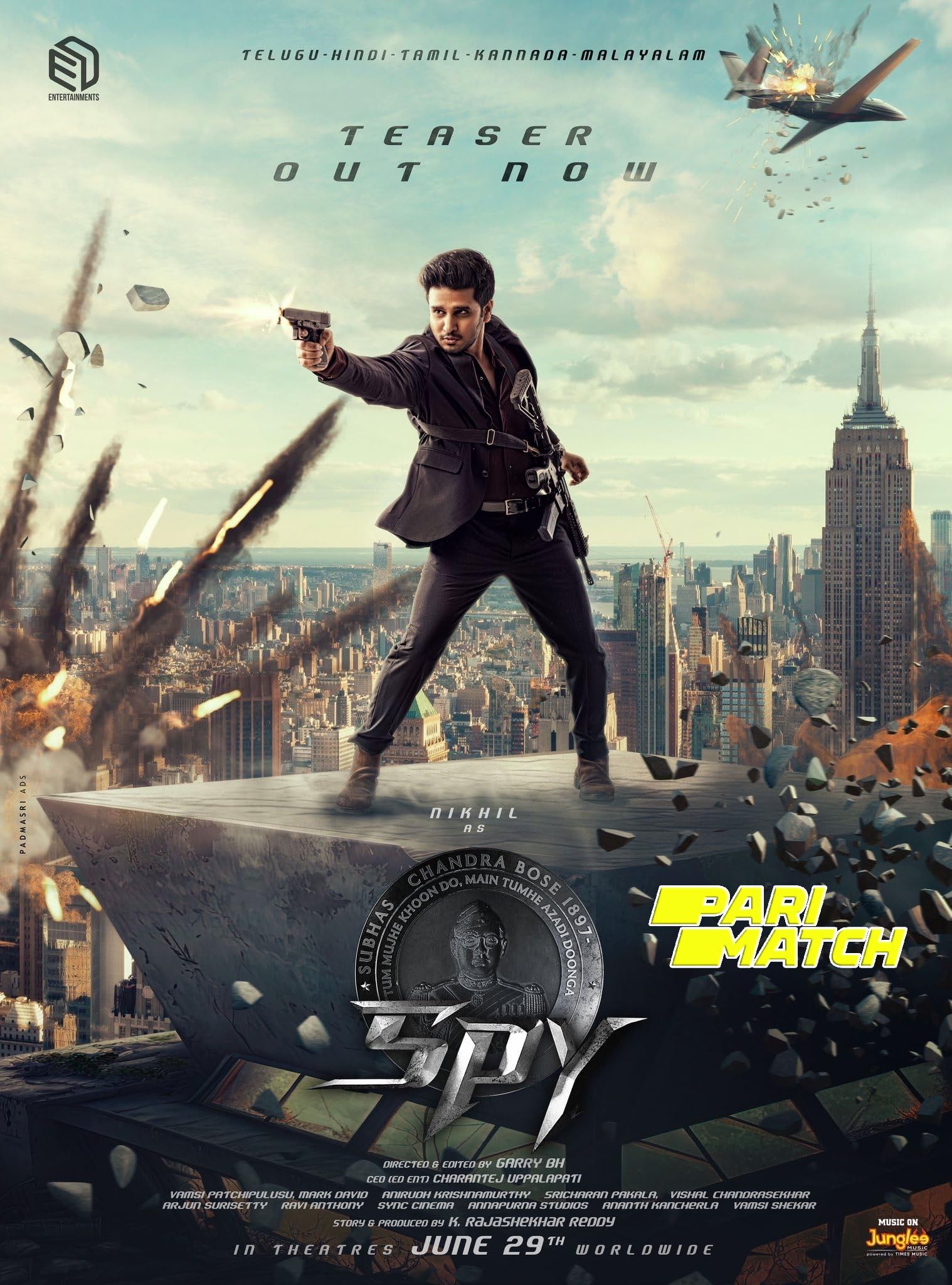 Spy (2023) Hindi Dubbed CAMRip Full Movie 720p 480p Movie