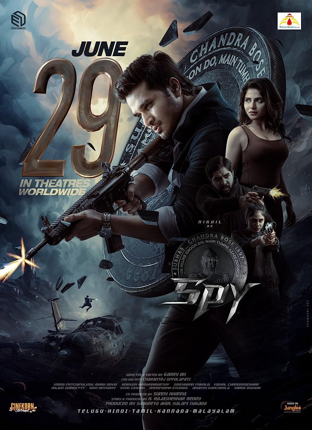 Spy (2023) Hindi Dubbed HQ S-Print Full Movie 720p 480p Movie