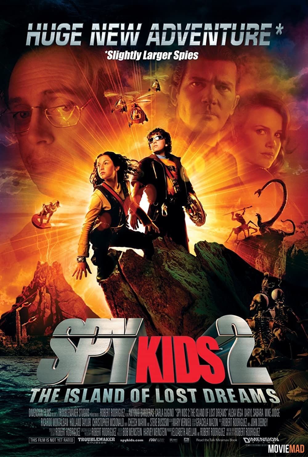 Spy Kids 2: Island of Lost Dreams 2002 Hindi Dubbed BluRay Full Movie 720p 480p Movie