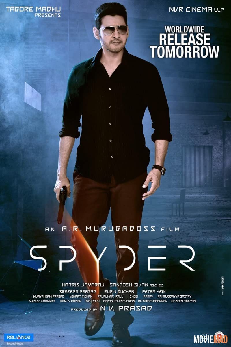 Spyder (2017) Hindi Dubbed ORG HDRip Full Movie 720p 480p Movie