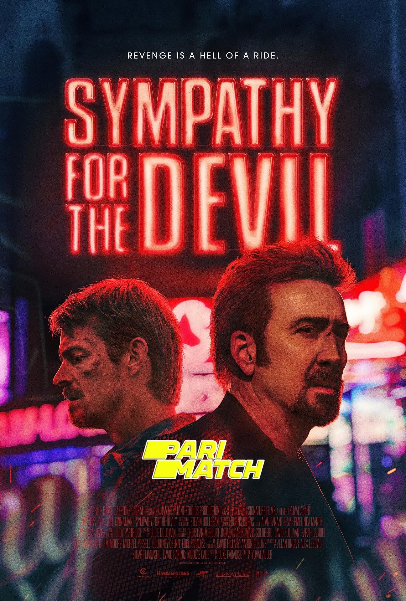 Sympathy for the Devil (2023) Hindi(HQ) Dubbed WEBRip Full Movie 720p 480p Movie