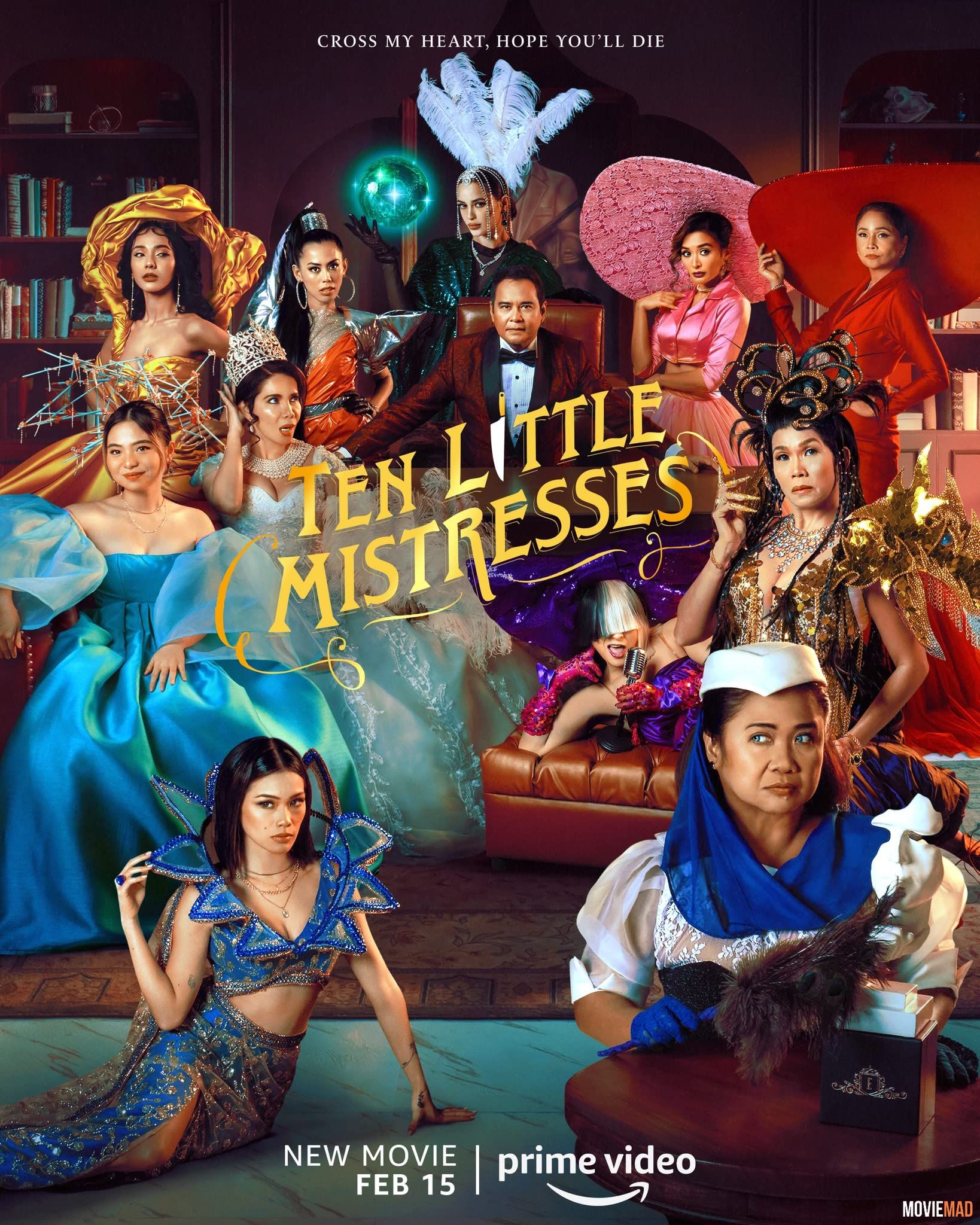 Ten Little Mistresses 2023 (Voice Over) Dubbed WEBRip Full Movie 720p 480p