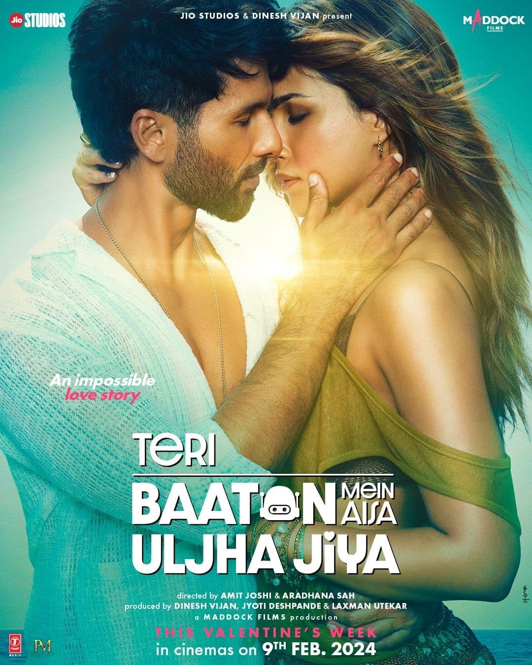 Teri Baaton Mein Aisa Uljha Jiya (2024) Hindi WEB DL AMZN Full Movie 720p 480p Movie