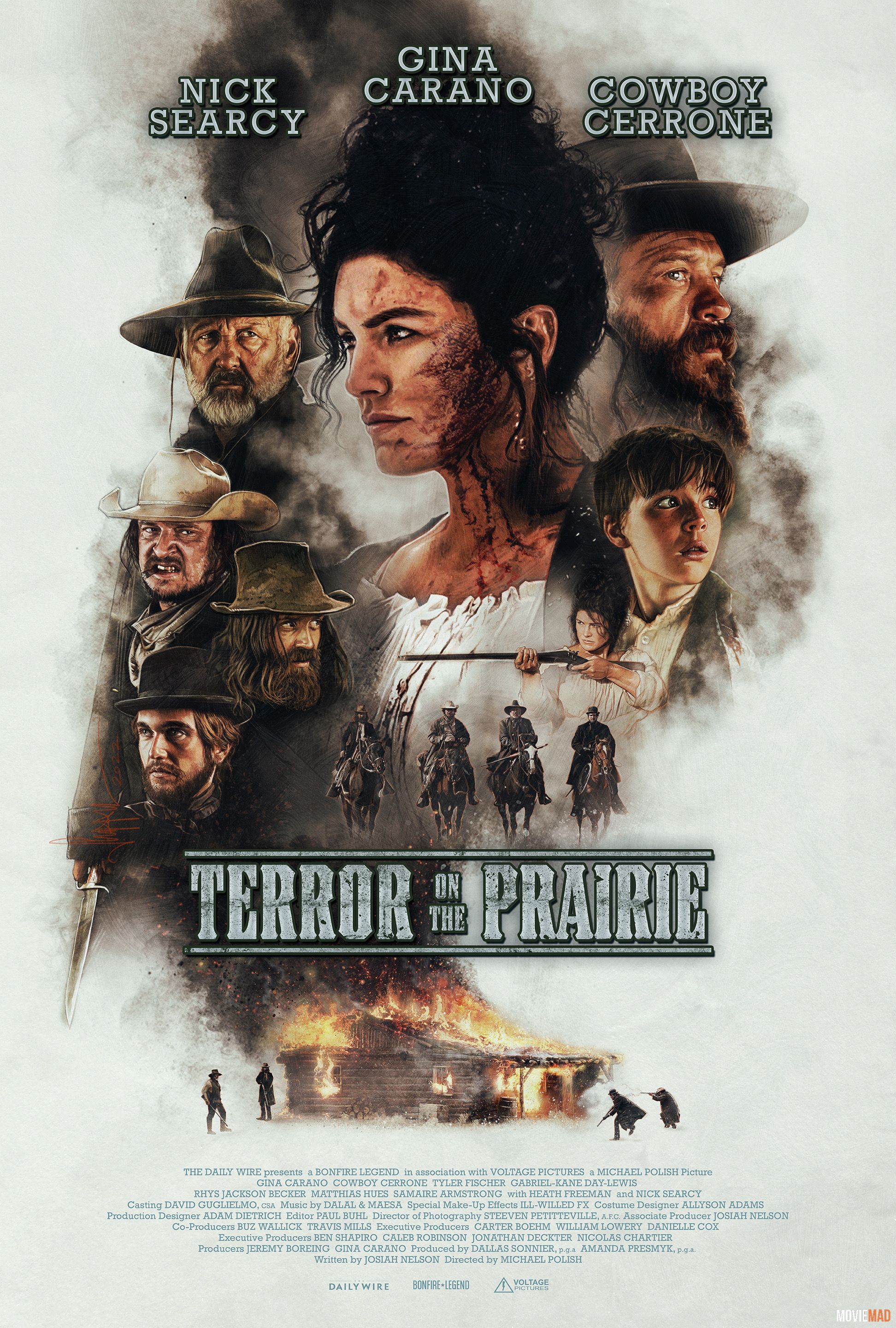 Terror on the Prairie 2022 Hindi (Voice Over) Dubbed WEBRip Full Movie 720p 480p Movie